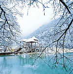 黄龙雪景