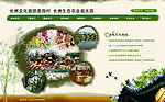 中国风的文化度假村网站