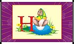 H字母与动物