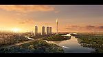 黄昏鸟瞰