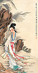 执扇仕女