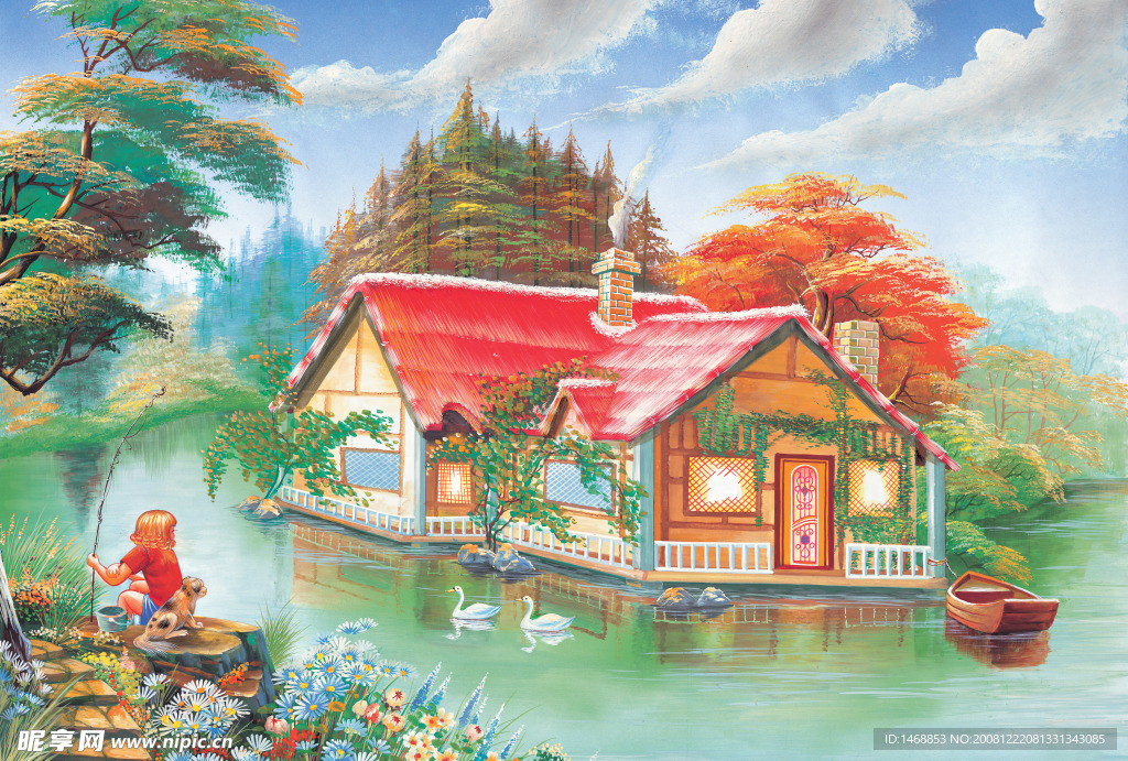 绘画风景