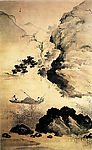 渔舟读书图