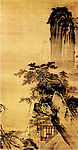 月下吹箫图