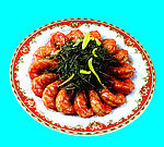 崂山茶香虾