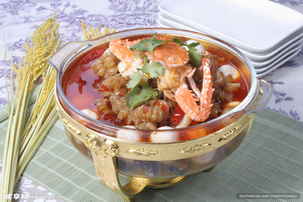 麻辣海鲜火锅