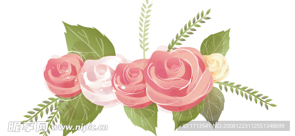 粉色的花