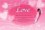 粉色的LOVE