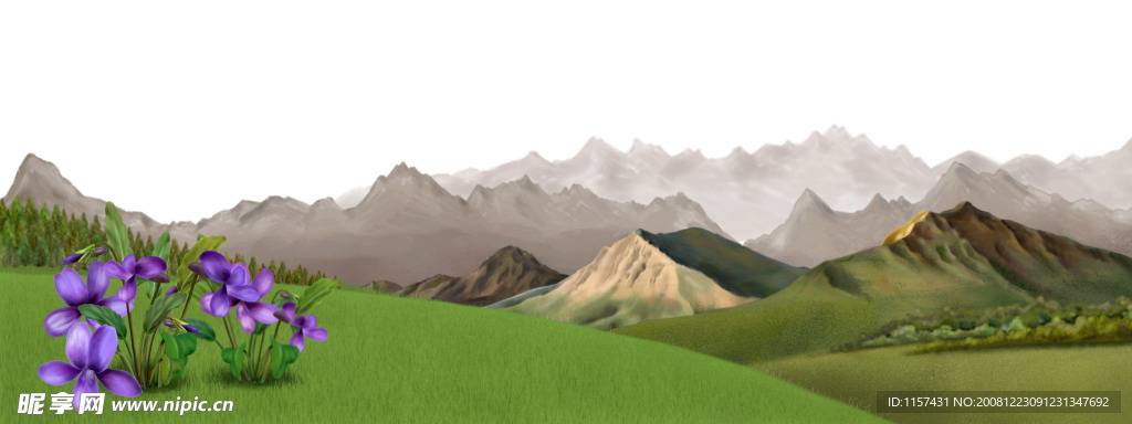 山上风景