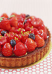草莓食物蛋糕
