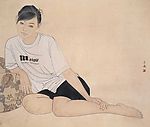 于敏工笔人物