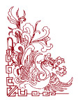 凤凰底纹4