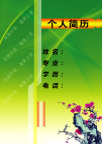 个人简历