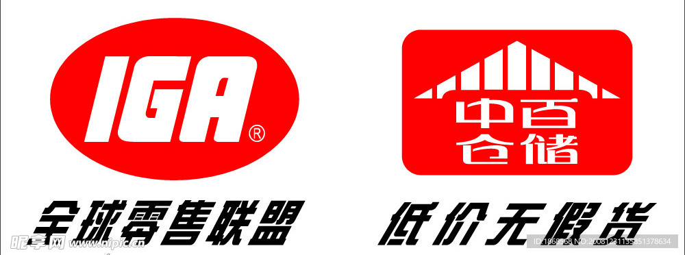 中百仓储标识