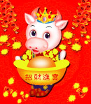 2009牛年招财进宝