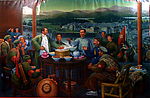 画家刘继才油画毛泽东