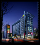 酒店夜景效果图