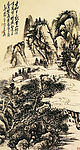 石山松图