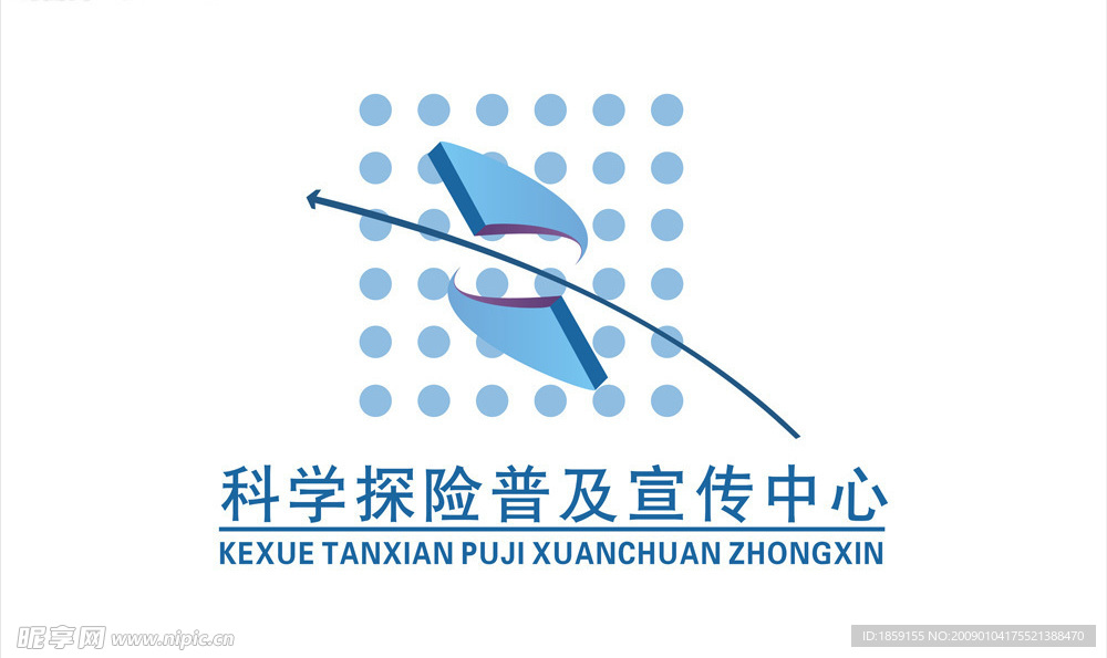 科学探险普及宣传中心旗子