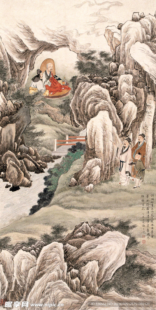 参禅图