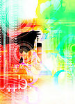 科技创意 数字01