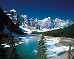 雪山美景