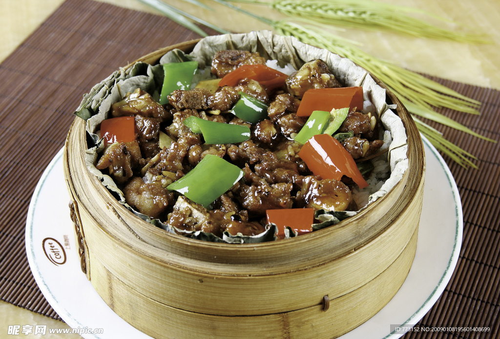 竹笼排骨饭