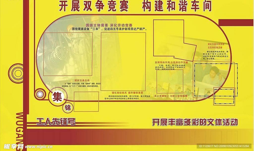 武钢展板设计