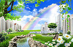 城市花园—现代都市