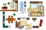 家具分层图