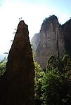 雁荡山峡谷
