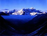 四姑娘山群峰