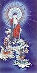 经典西方三圣接引图