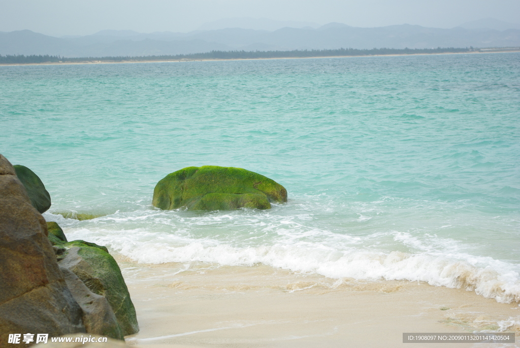 海岛岩石