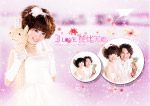 love芭比娃娃系列005psd