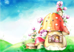 儿童花纹