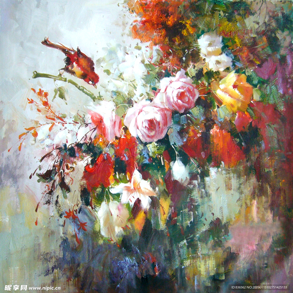 现代油画