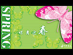 蝶舞迎春