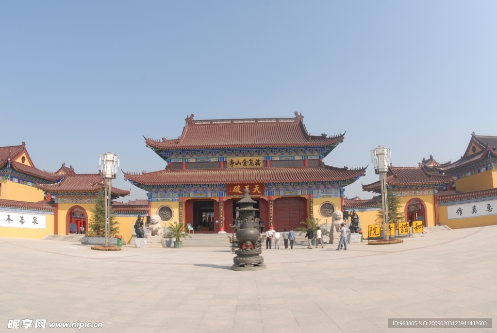 庆云金山寺天王殿