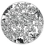 国画人物图案