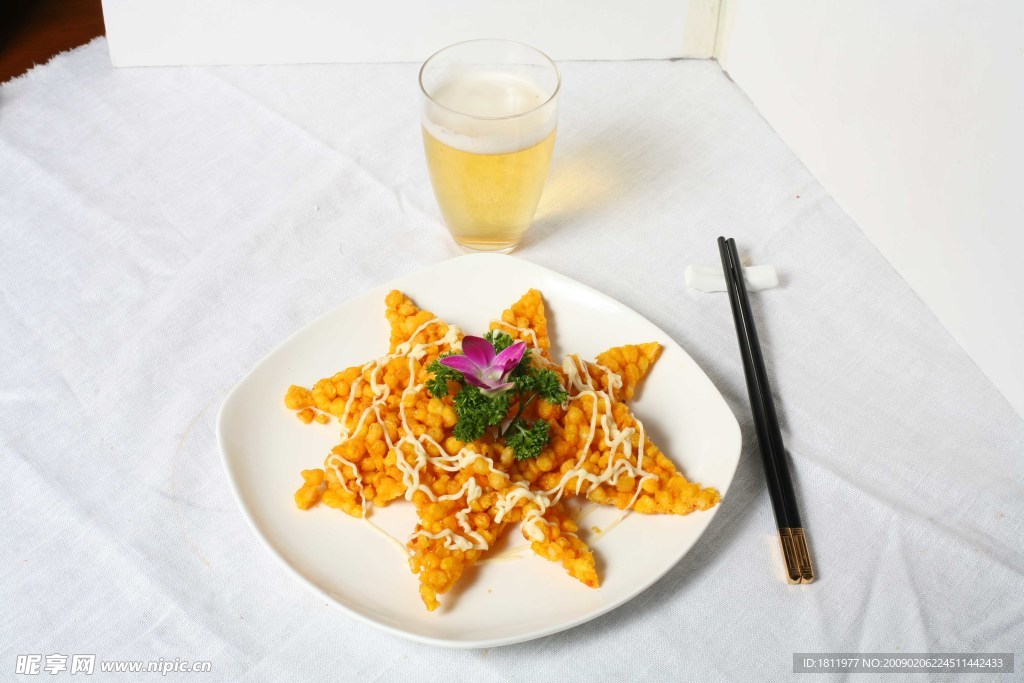 咸蛋黄局玉米 玉米烙 玉米 蛋