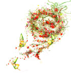 儿童花纹