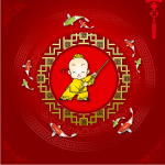 新年贺岁喜庆吉祥福娃（原创）