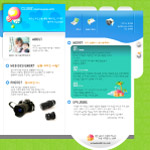 网页 模板 韩国 PSD 设计