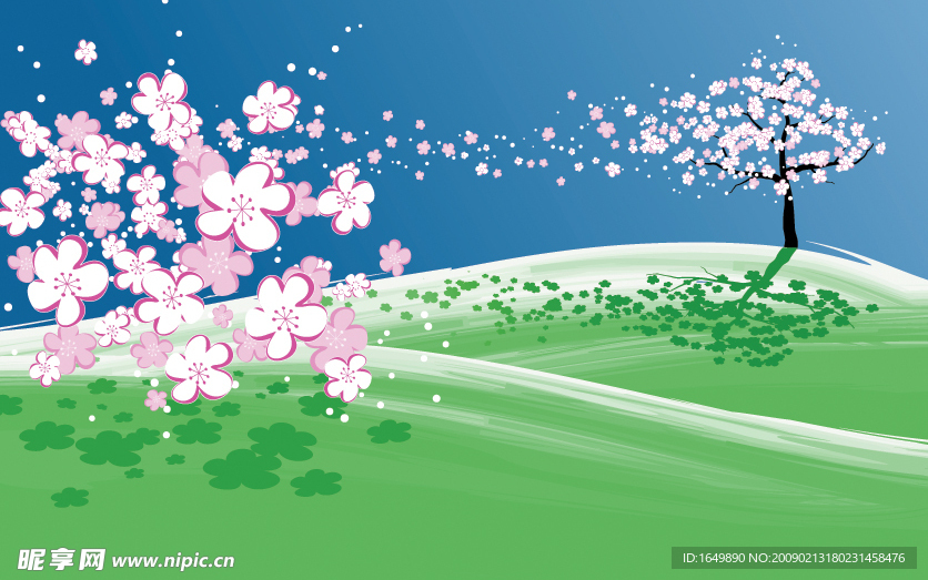 春花绚烂