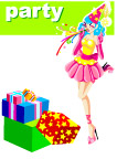 矢量人物PARTY系列01