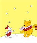 维尼熊移门画面