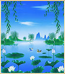 荷花池