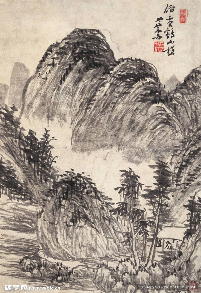 水墨山水