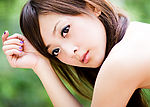 台湾网络人气美女果子MM红色连衣裙
